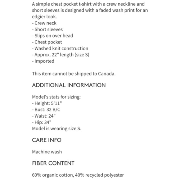 Threads 4 Thought ECO FRIENDLY Mineral Wash Tee - Picture 7 of 9